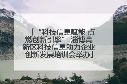 “科技信息赋能 点燃创新引擎” 淄博高新区科技信息助力企业创新发展培训会举办