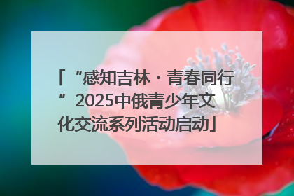 “感知吉林・青春同行”2025中俄青少年文化交流系列活动启动