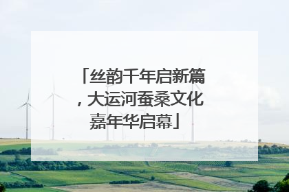 丝韵千年启新篇，大运河蚕桑文化嘉年华启幕