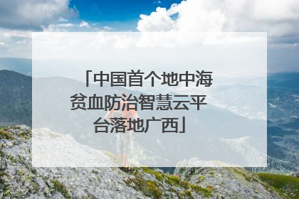 中国首个地中海贫血防治智慧云平台落地广西