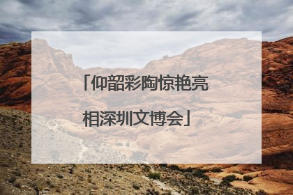 仰韶彩陶惊艳亮相深圳文博会