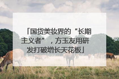 国货美妆界的“长期主义者”，方玉友用研发打破增长天花板