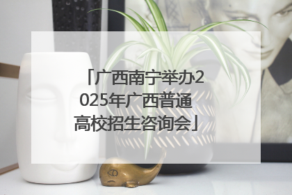广西南宁举办2025年广西普通高校招生咨询会