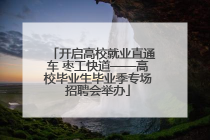 开启高校就业直通车 枣工快道——高校毕业生毕业季专场招聘会举办