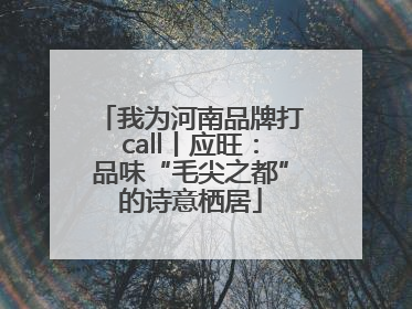 我为河南品牌打call丨应旺：品味“毛尖之都”的诗意栖居