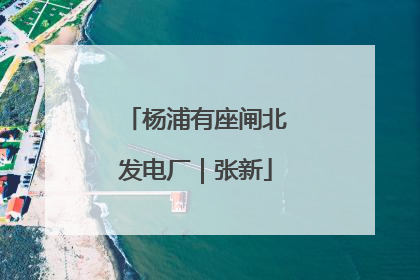 杨浦有座闸北发电厂｜张新