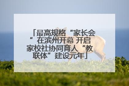 最高规格“家长会”在滨州开幕 开启家校社协同育人“教联体”建设元年