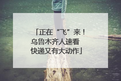 正在“飞”来！乌鲁木齐人速看 快递又有大动作