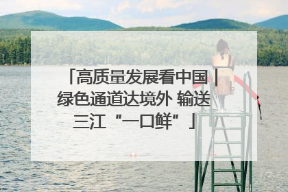 高质量发展看中国｜绿色通道达境外 输送三江“一口鲜”