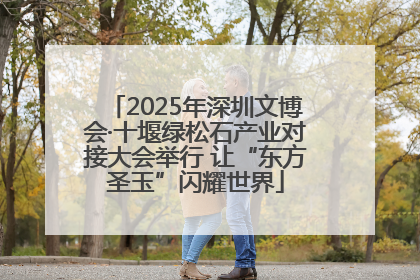 2025年深圳文博会·十堰绿松石产业对接大会举行 让“东方圣玉”闪耀世界