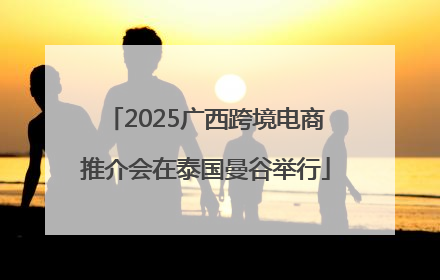 2025广西跨境电商推介会在泰国曼谷举行